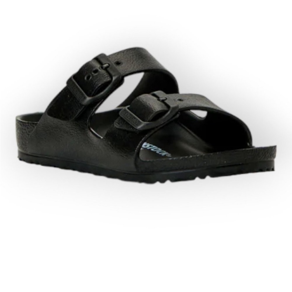Birkenstock Arizona EVA Slip On Sandals Black Kids EU Size 26 US Size 8-8.5 New